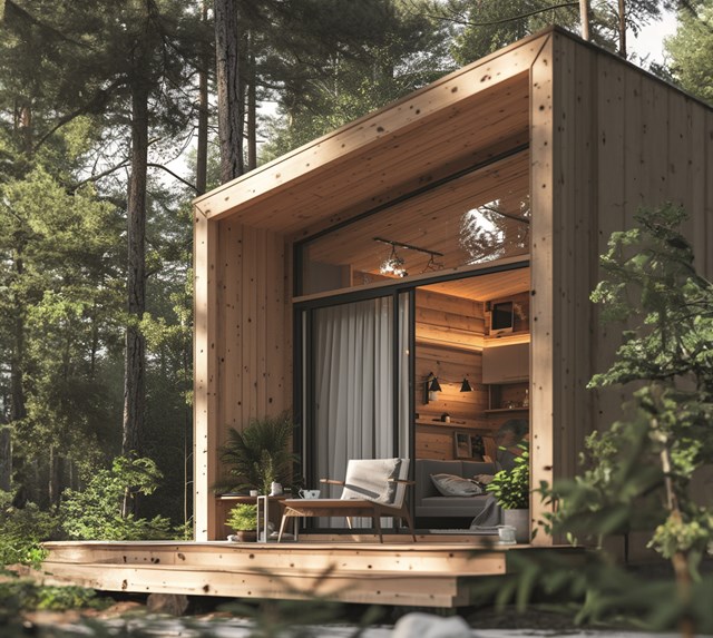 Wandverkleidungen aus Holz